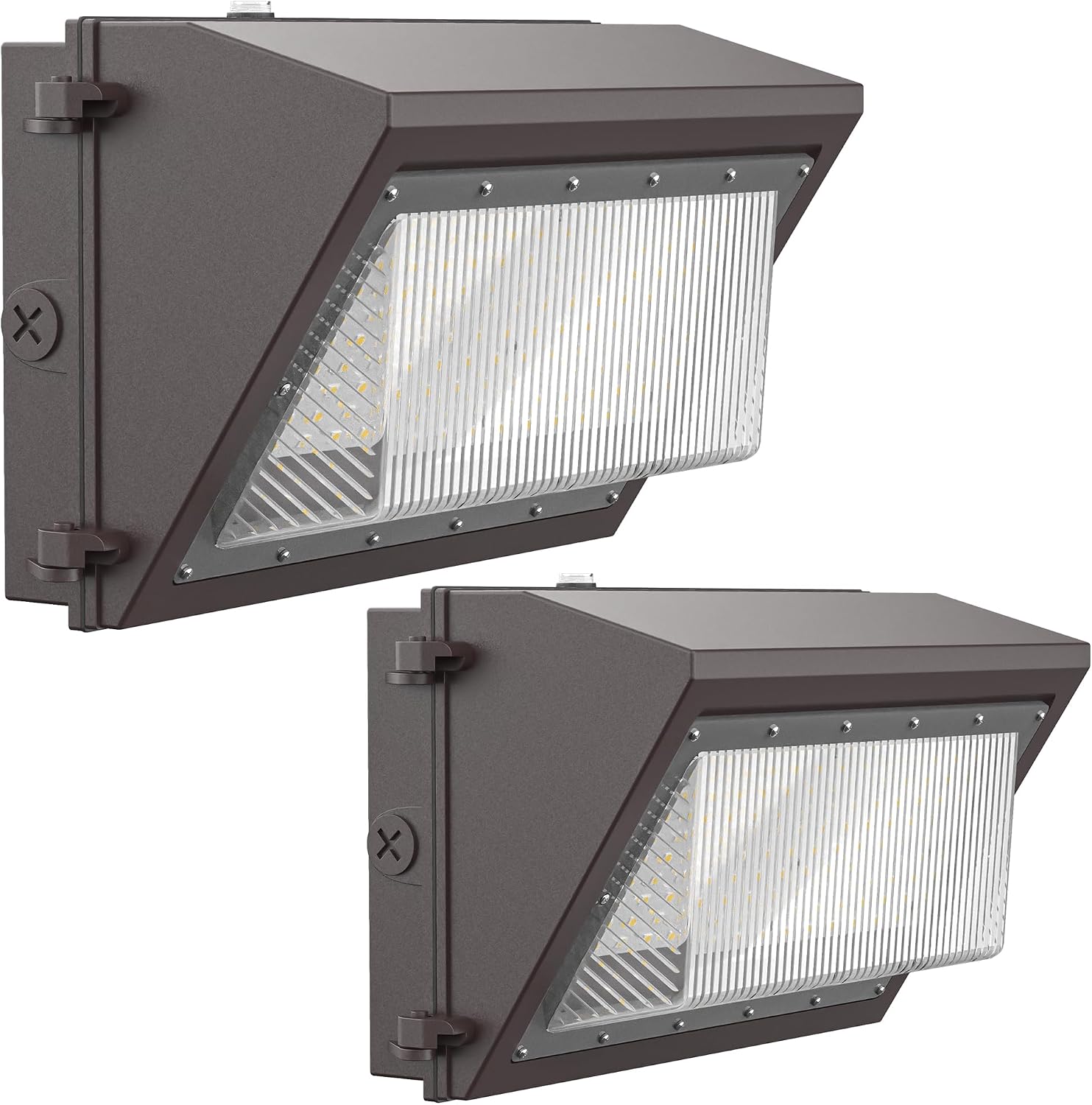 LED Wall Pack Light, 120W, Dusk to Dawn Photocell Sensor
